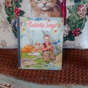 Nursery Songs A LITTLE GOLDEN BOOK 9TH Edition February 1946